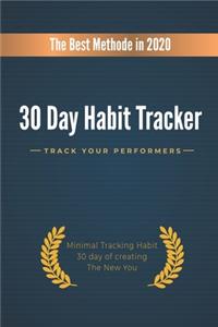 The 30 day habit tracker