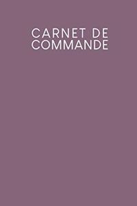 Carnet de commande