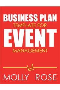 Business Plan Template For Event Management