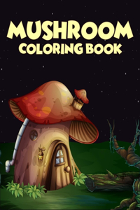 Mushroom coloring Book