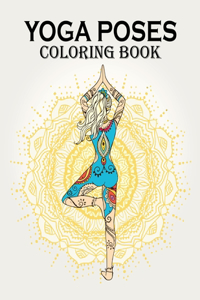 Yoga Poses Coloring Book