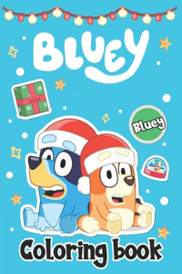 Bluey Coloring Book