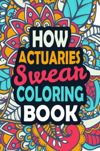 How Actuaries Swear Coloring Book