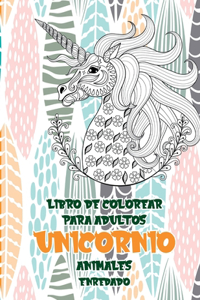 Libro de colorear para adultos - Enredado - Animales - Unicornio