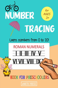 Number Tracing Book For Preschoolers