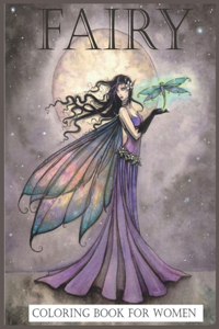 fairy coloring book for women