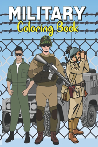 Military Coloring Book