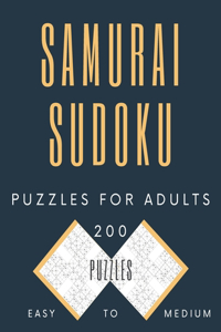 Samurai Sudoku Puzzles For Adults