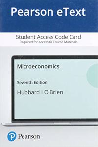 Pearson Etext Microeconomics -- Access Card