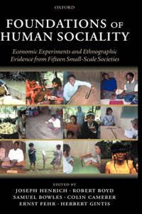 Foundations of Human Sociality