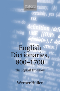 English Dictionaries 800-1700