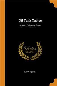 Oil Tank Tables: How to Calculate Them