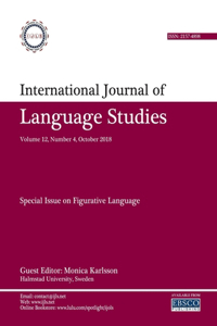 International Journal of Language Studies (IJLS) - volume 12(4)