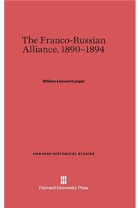 Franco-Russian Alliance, 1890-1894
