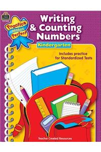 Writing & Counting Numbers Grade K