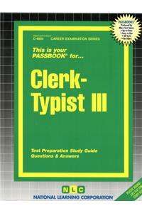 Clerk-Typist III