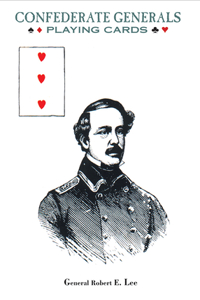 Confederate Generals Playing Card Deck