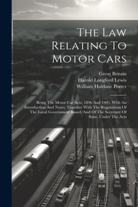 Law Relating To Motor Cars