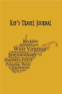 West Virginia Kid's Travel Journal