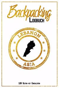 Backpacking Logbuch Lebanon Asia 120 Seiten mit Checklisten