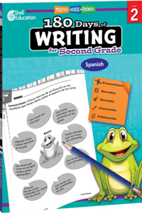 180 Days of Writing for Second Grade (Spanish)