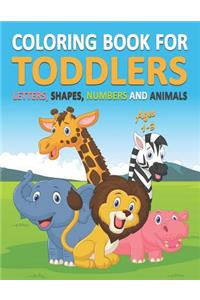 Coloring Book for Toddlers Ages 1-3