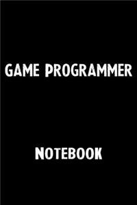 Game Programmer Notebook