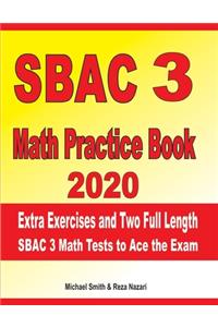 SBAC 3 Math Practice Book 2020