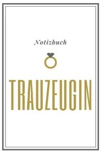 Notizbuch Trauzeugin