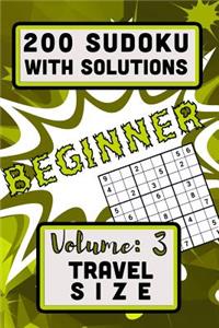200 Sudoku with Solutions - Beginner