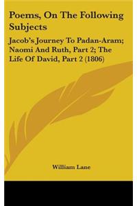 Poems, On The Following Subjects