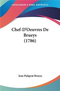 Chef-D'Oeuvres De Brueys (1786)