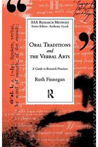 Oral Traditions and the Verbal Arts