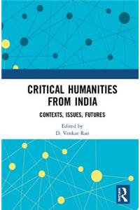 Critical Humanities from India