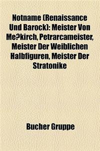 Notname (Renaissance Und Barock)