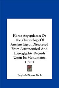 Horae Aegyptiacae