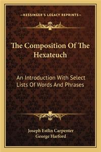 Composition of the Hexateuch