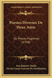 Poesies Diverses De Deux Amis