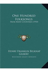 One Hundred Folksongs