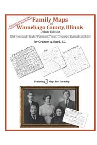 Family Maps of Winnebago County, Illinois