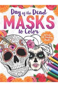 Day of the Dead Masks to Color