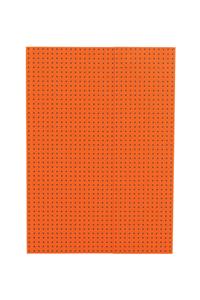 Orange on Grey Paper-Oh Circulo A4 Lined