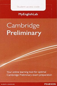 MyEnglishLab Cambridge Preliminary Standalone Student Access Card