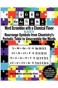 VErBAl ReAcTiONS - Word Scrambles with a Chemical Flavor (Easy)