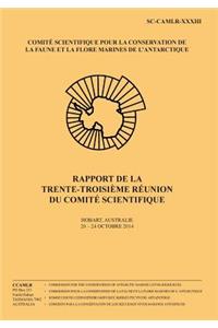 Rapport de la trente-troisième réunion du Comité scientifique