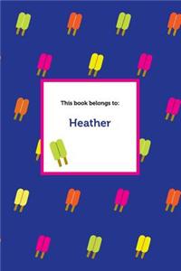 Etchbooks Heather, Popsicle, Graph