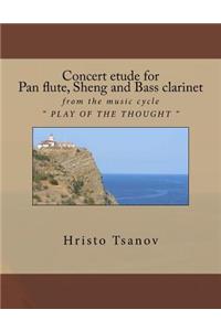 Concert etude for pan flute, sheng and bass clarinet