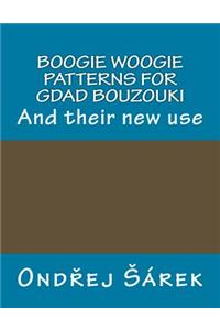 Boogie woogie patterns for GDAD Bouzouki