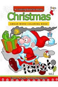 Christmas Swear Word coloring Book Vol.2