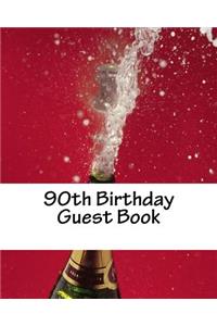 90th Birthday Guest Book